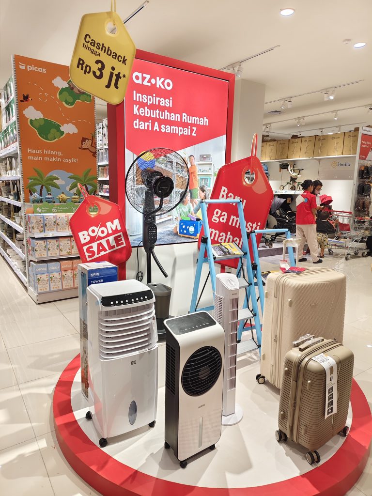 AZKO Hadir di Pematang Siantar, Tawarkan Solusi Kebutuhan Rumah dan Gaya Hidup Modern 2 AZKO Suzuya Merdeka Mall Pematang Siantar hadirkan inspirasi kebutuhan rumah dan gaya hidup dari A sampai Z
