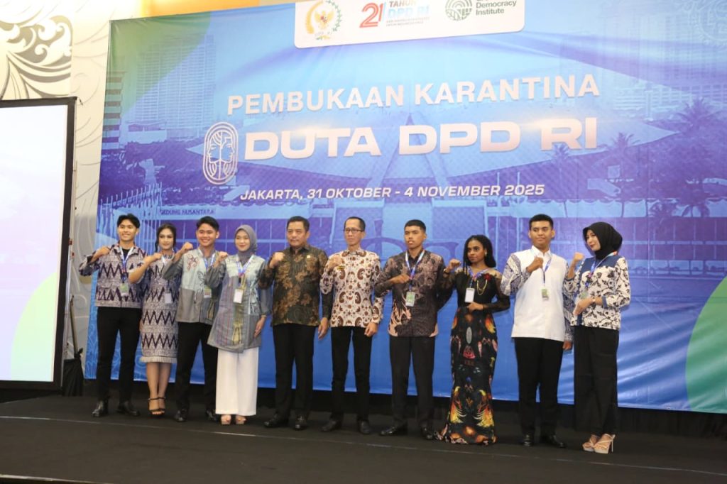 Duta DPD RI 2025 Gen-Z Jadi Penggerak Aspirasi Daerah dari 38 Provinsi 1 IMG 20251101 WA0006