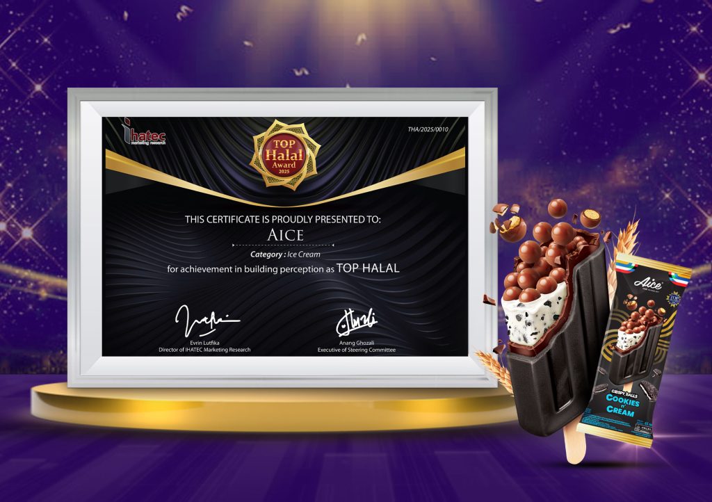 Aice Kembali Raih Top Halal Award 2025 1