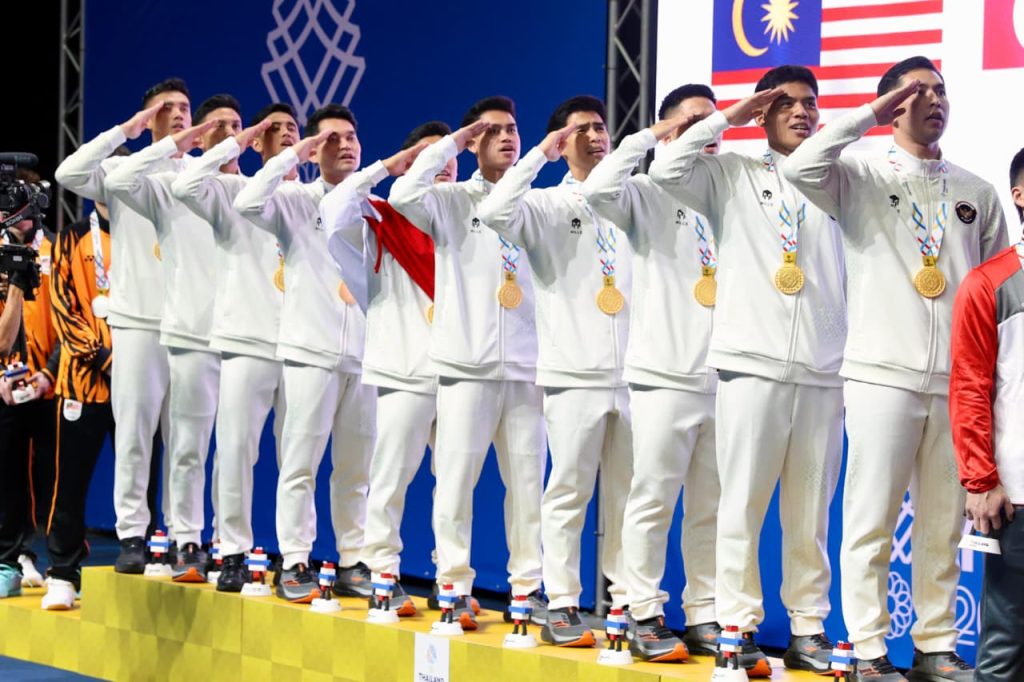 Hari Pertama SEA Games 2025, Indonesia Langsung Panen Emas, Tempel Ketat Thailand 1 Beregu Putra 6 MensTeam FINAL SEAGames2025 PBSI 20251210