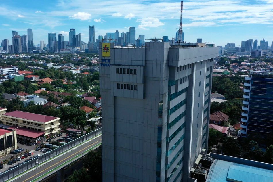 Tampak Udara Gedung PLN Kantor Pusat