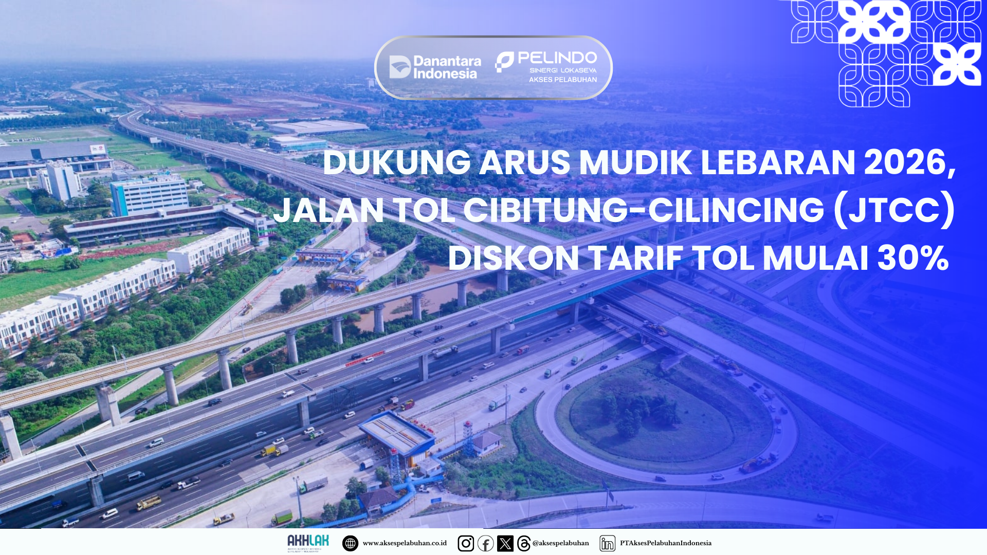 Diskon Tarif Tol Banner Artikel