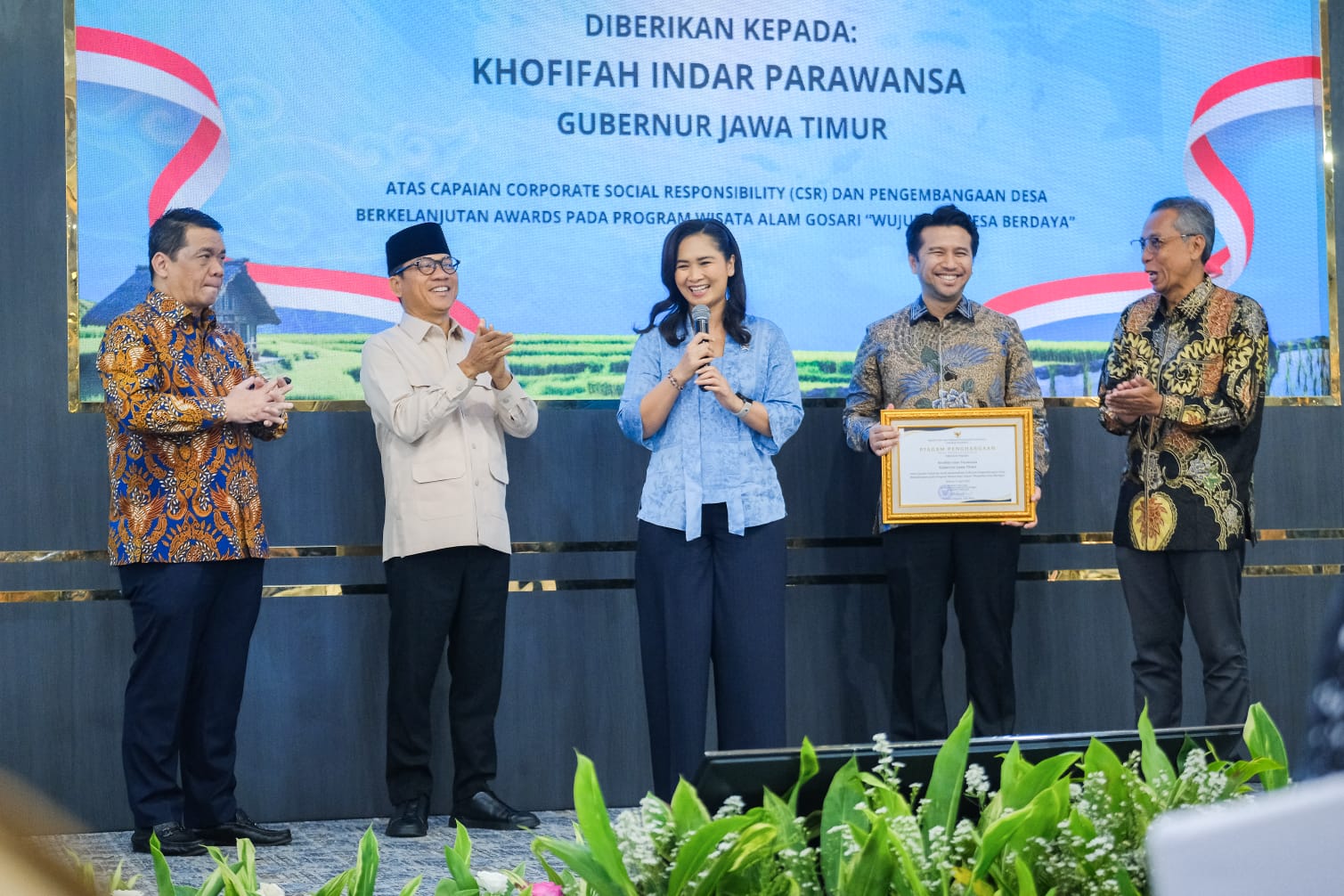 CAPTION Wamenpar Apresiasi Jawa Timur atas Pengembangan Desa Wisata Berkelanjutan