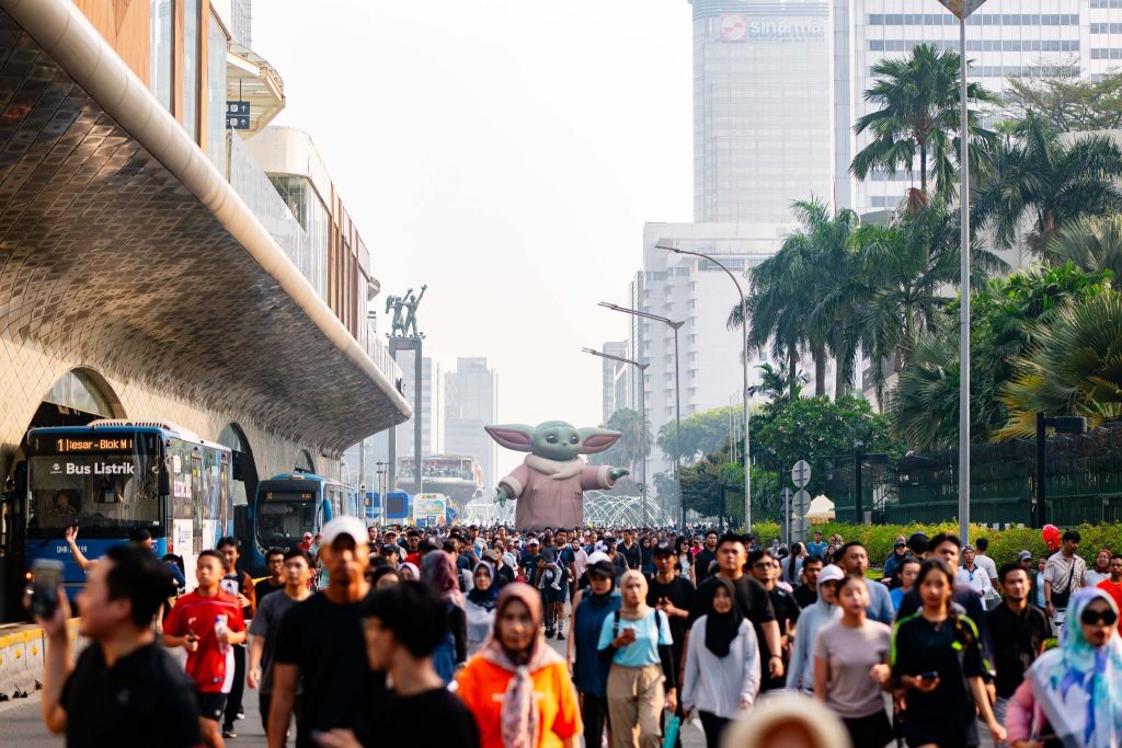 Star Wars Day Jakarta 2026: Balon Grogu Raksasa Semarakkan CFD