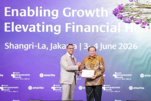 Foto 4 Founder dan CEO Amartha Financial bersama Presiden ke 6 Republik Indonesia Susilo Bambang Yudhoyono pada Perhelatan The 2026 Asia Grassroots Forum