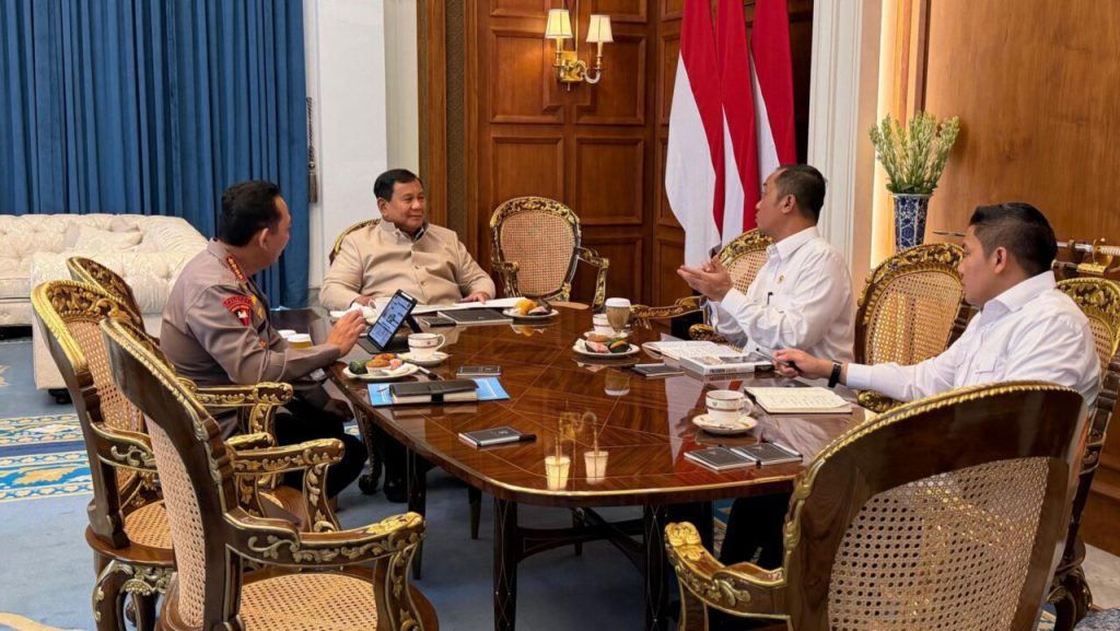 Presiden Prabowo Terima Kapolri, Bahas Situasi Kamtibmas dan Persiapan Hari Bhayangkara 2026
