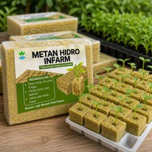 Rockwool Media Tanam Hidroponik