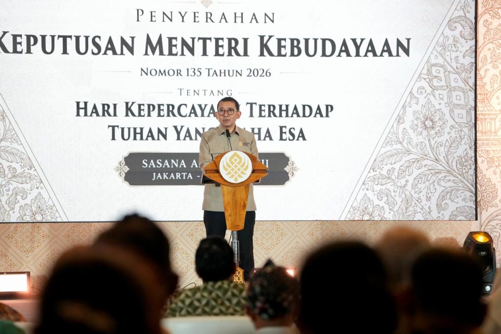 Tetapkan 13 Juli sebagai Hari Kepercayaan Terhadap Tuhan Yang Maha Esa Menteri Kebudayaan Tekankan Keberagaman dan Toleransi 1