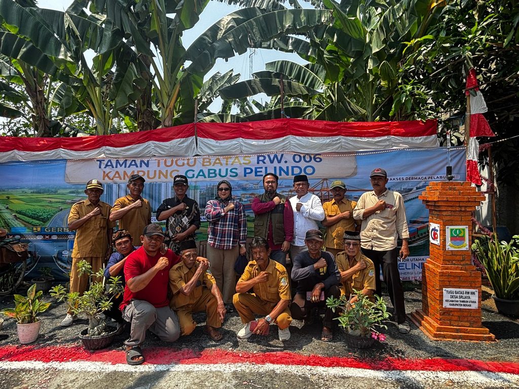 PT API Lanjutkan Program TJSL, Tata Lingkungan Desa Srijaya Berkelanjutan
