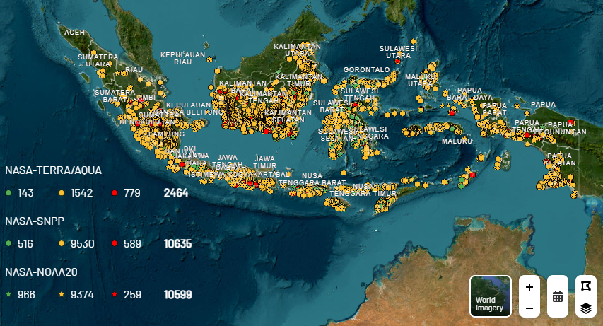 BNPB Catat 85.803 Hektare Lahan Terindikasi Terbakar 2 image