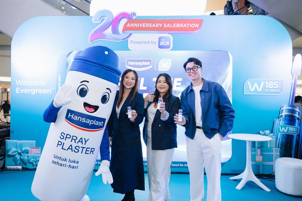 Launching Ceremony Hansaplast Spray Plaster at Watsons 20th Anniversary